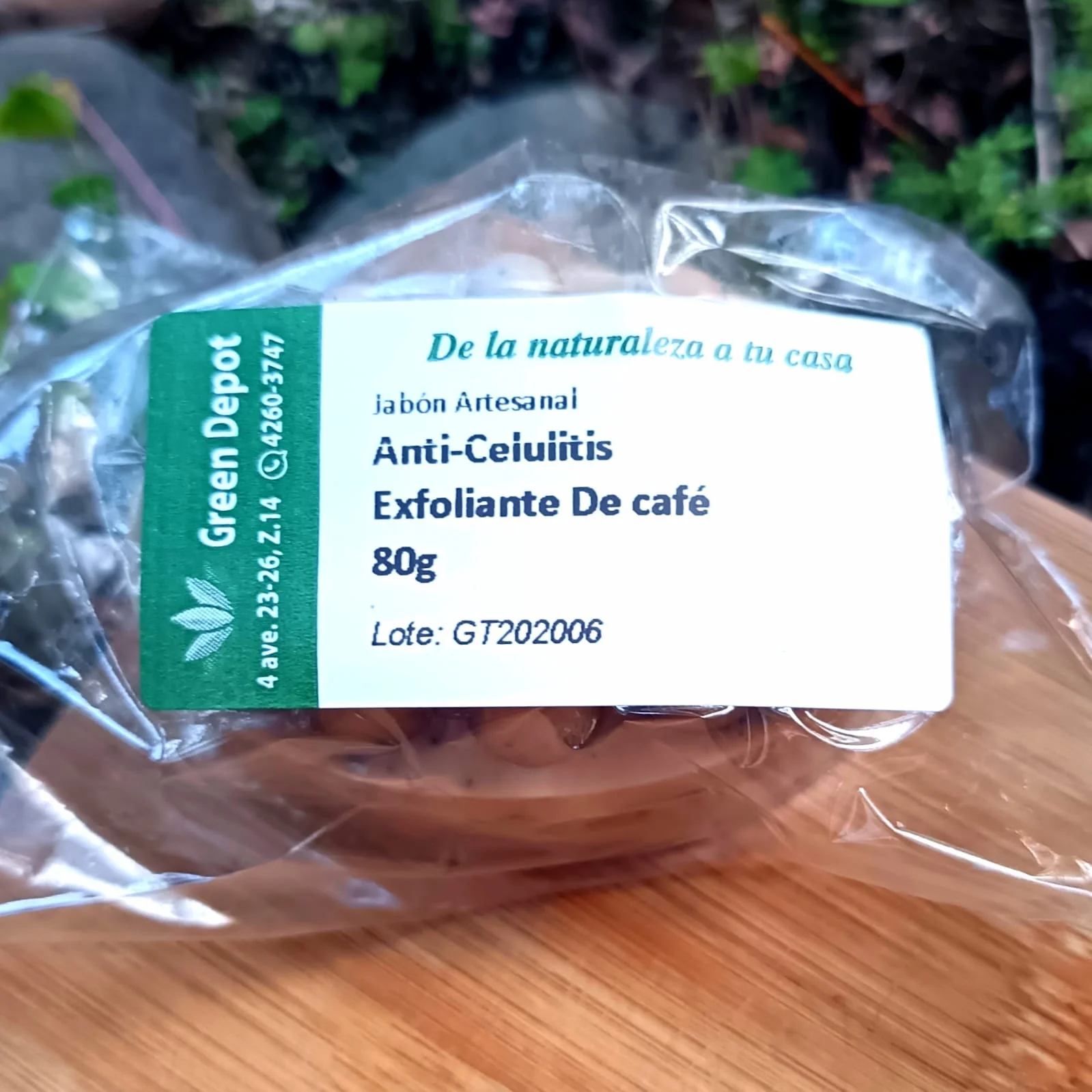 Jabon de Cafe - Exfoliante anti-celulitis - Image 2