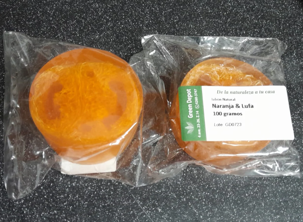 Jabon con Pashte de Naranja - Image 4