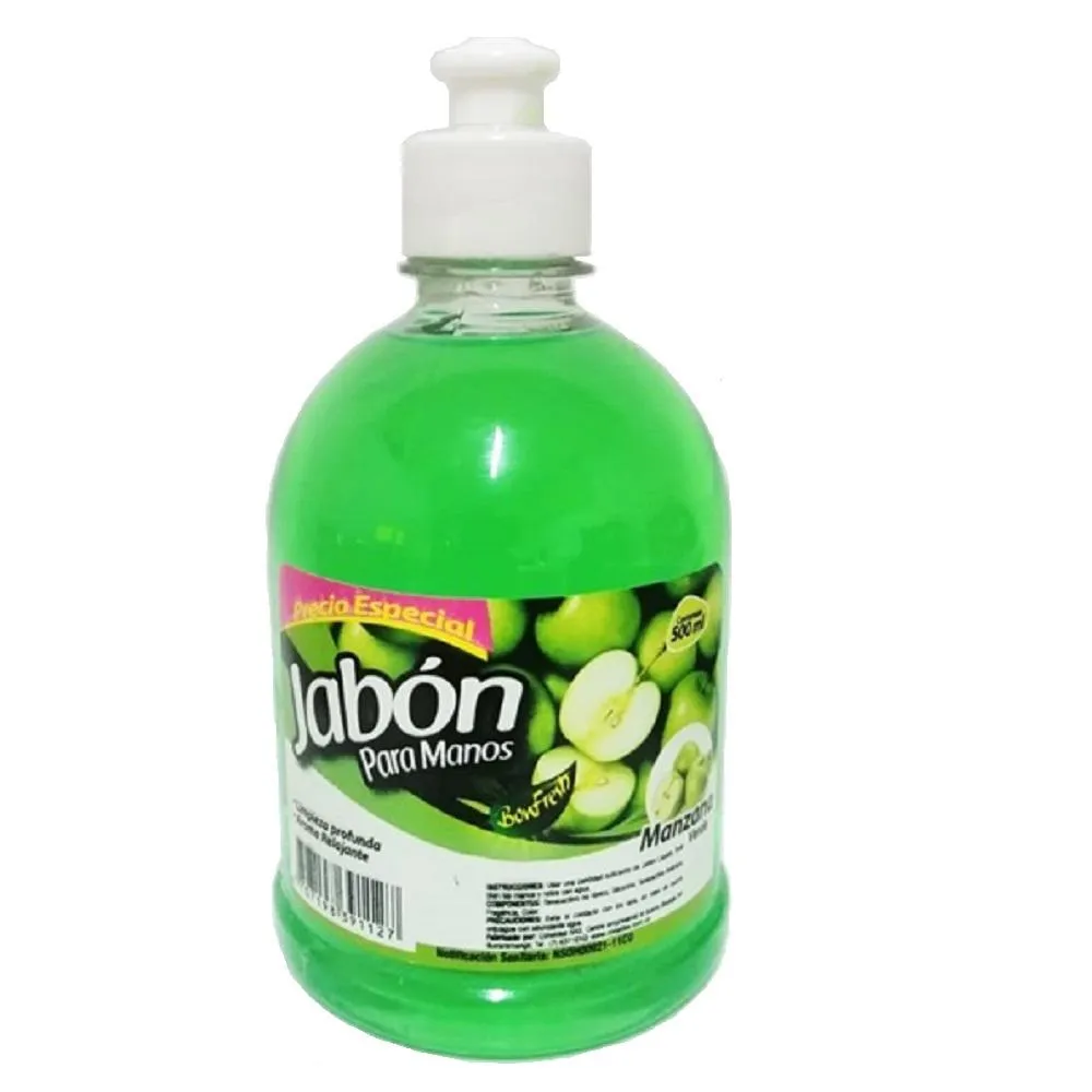 Jabon Liquido Bactericida - Aroma Manzanas - Image 2