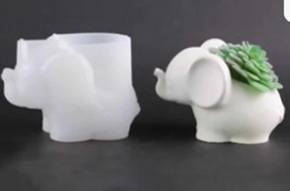 Molde Maceta Elefante 2