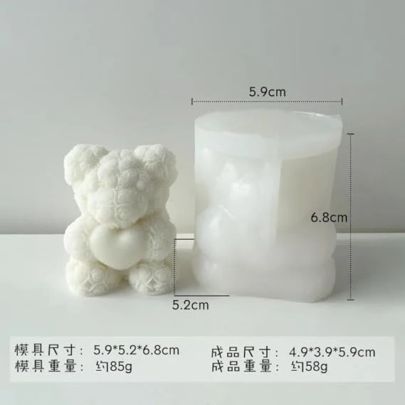 Molde Osito Peluche n. 4