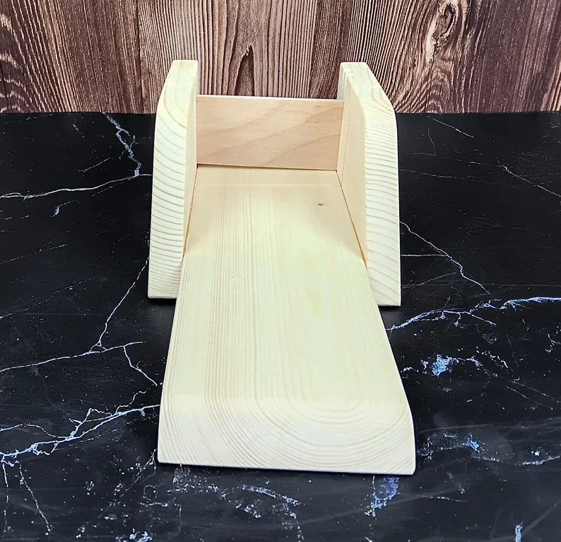 Set de Cortadora y cuchilla de Jabón en Barra - Madera No. 4 - Image 3