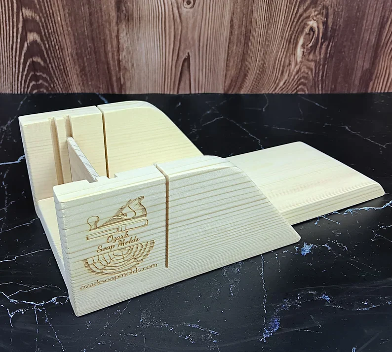 Set de Cortadora y cuchilla de Jabón en Barra - Madera No. 4 - Image 4