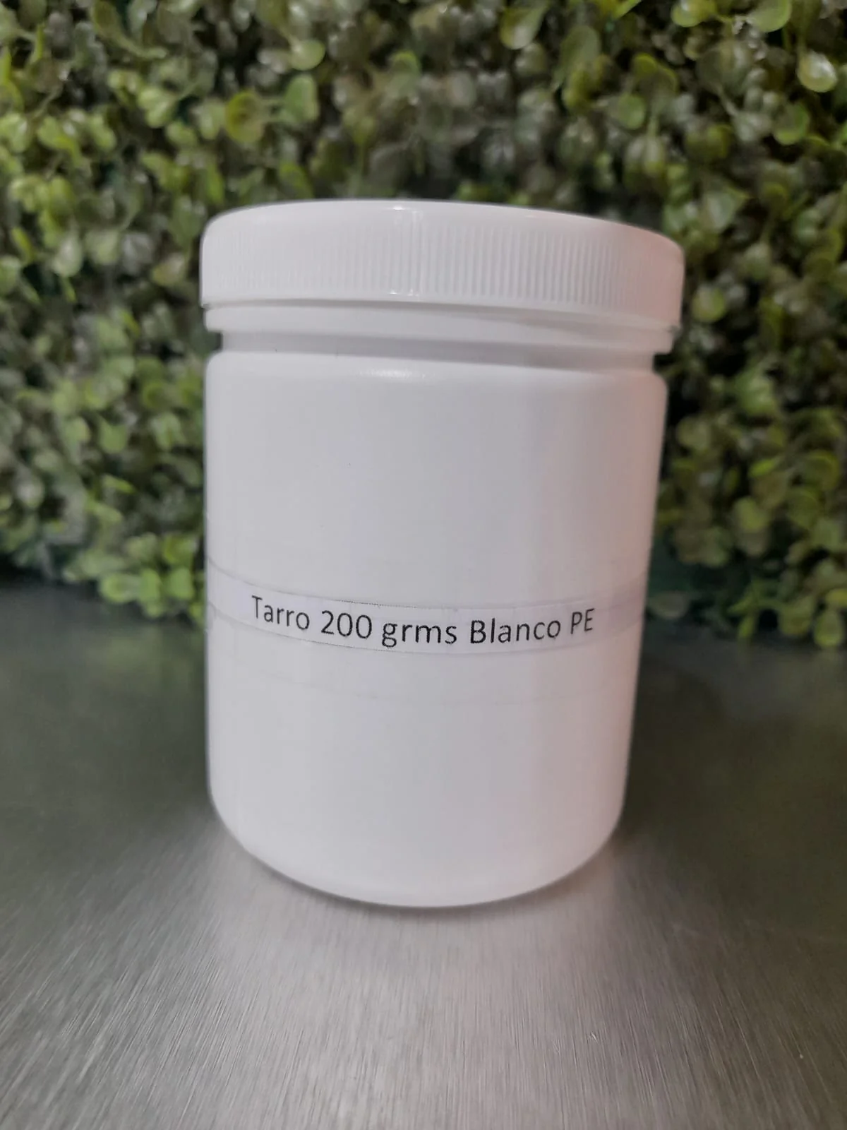 Tarro PE T/Blanca - 200 gr (7 oz) blanco